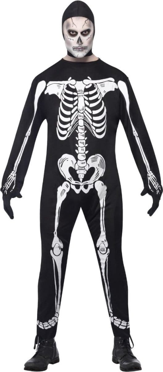 Skeleton Jumpsuit Costume