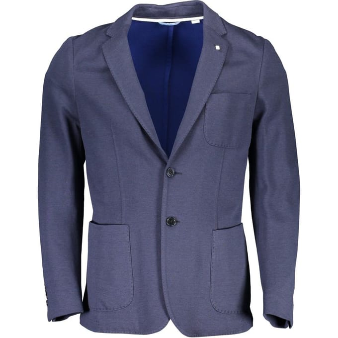 Sportjacket Met Paspelzakken Regular Fit