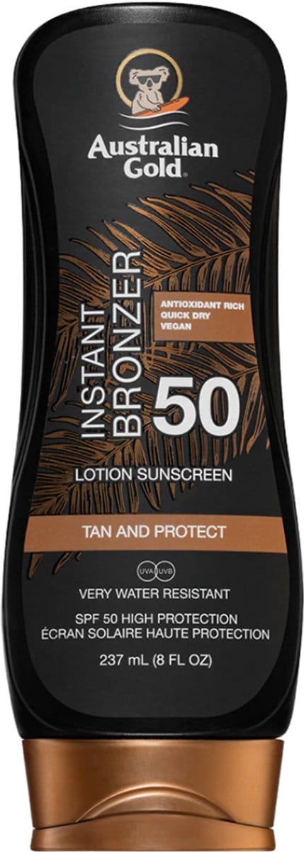 Zonnebrandcrème SPF50 Lotion Met Bronzertoevoeging 237 ml