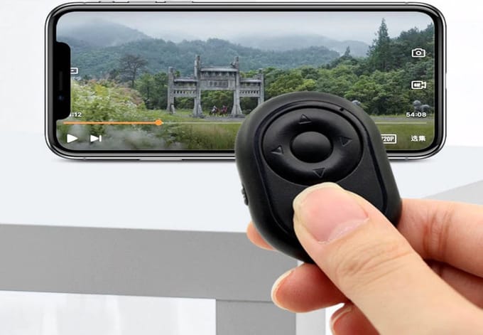 Togadget® - Bluetooth Camera Remote Control Self-timer Shutter - Multifunctionele selfie bluetooth afstandsbediening - Remote shutter button