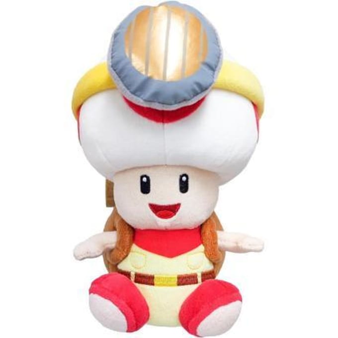 Super Mario Bros Nintendo Together - Peluche Captain Toad - Captain Toad 18 cm