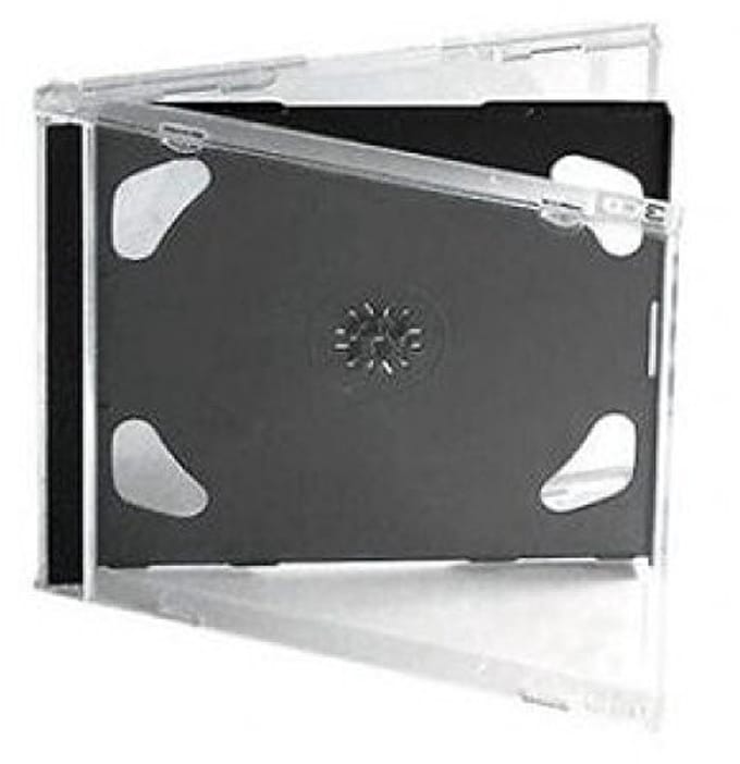 Dailygoody - CD/DVD Opbergdozen - Dubbel - Professionele kwaliteit - 10-pack - Geschikt voor 2 discs - Met zwarte lade