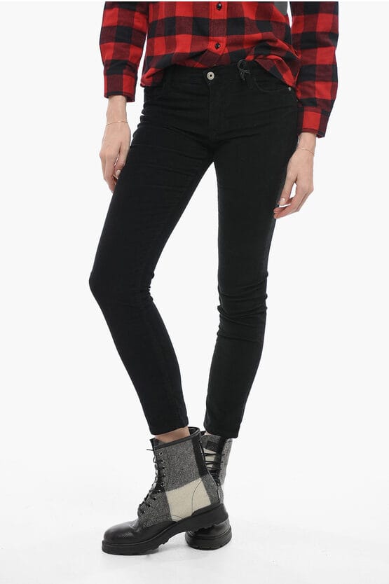 Twill F-STRETCH-broek in zwart