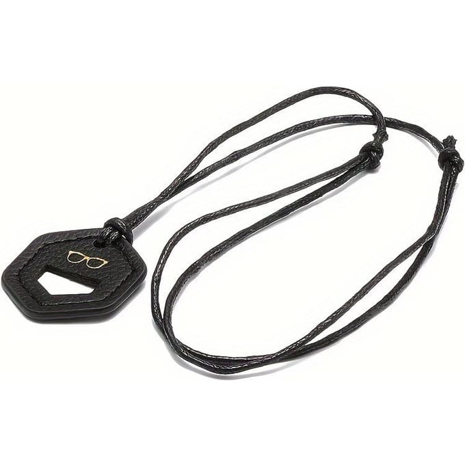 Mode Portable Suspendu au Cou Cordon de Suspension pour Lunettes Rangement Lunettes de Catastrophe Marine Monture de Lunettes gray