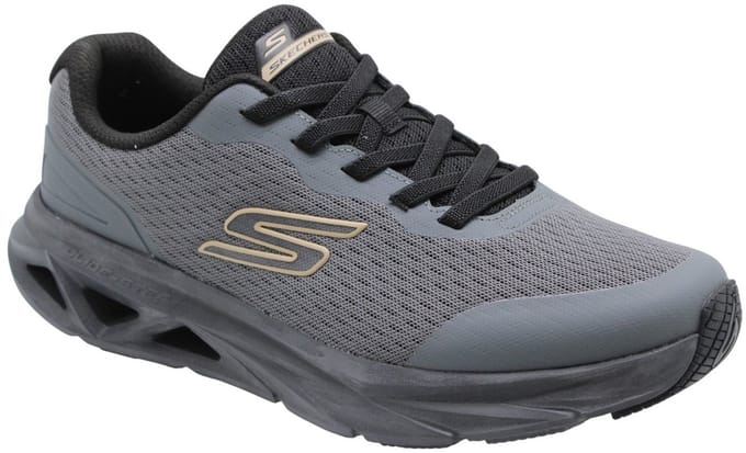 Skechers - Schoenen - Grijs - Heren - Maat 48 -