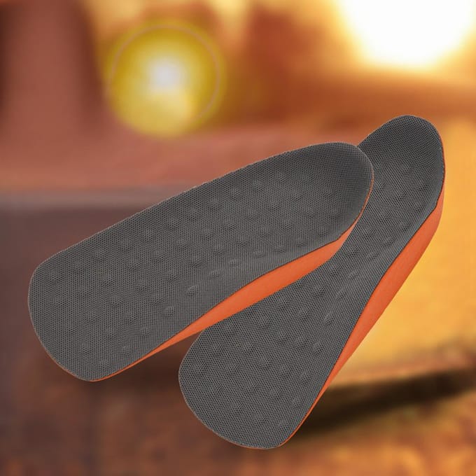 Onzichtbare Hoogteverhoging Schokabsorberende Inlegzolen Schok Inlegzolen Inzetstuk Schoenen Pad Grote Maat white