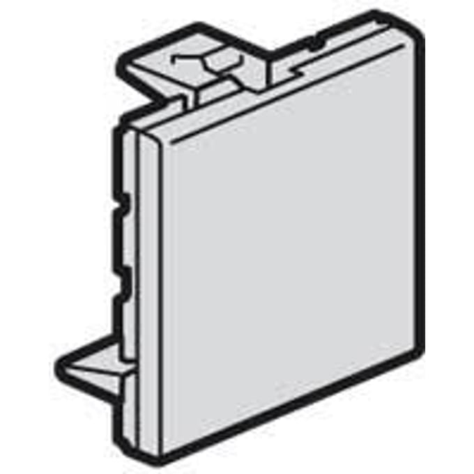 Legrand Aluminium mozaïek blindplaat 2 modules - 079280 [10 stuks]