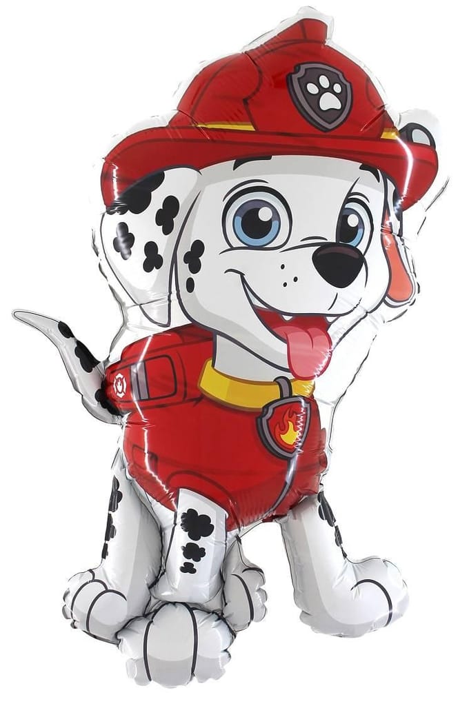 Ballon en Aluminium Marshall Pat' Patrouille, 74 Cm