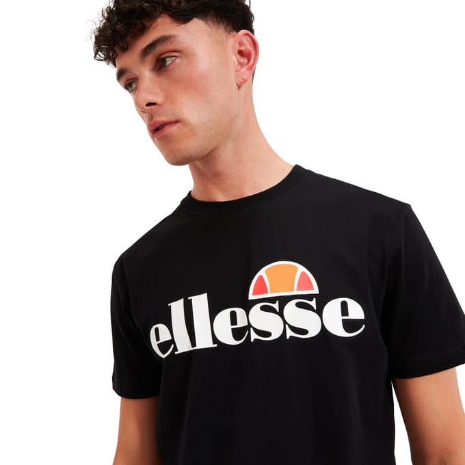 Ellesse Heren Prado T-Shirt (Zwart)