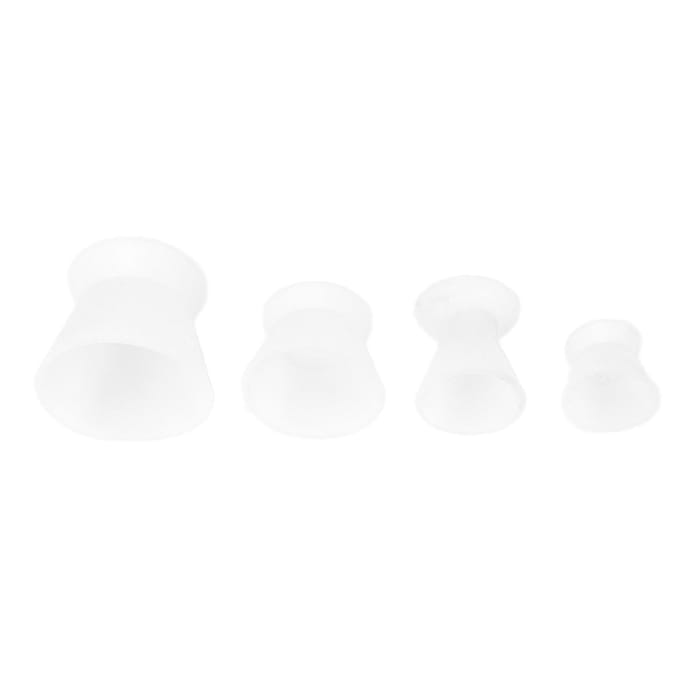 4 stuks Professionele Tandtechnisch Laboratorium Mengbeker Silicone Tandheelkundige Materialen Mengkom Set white