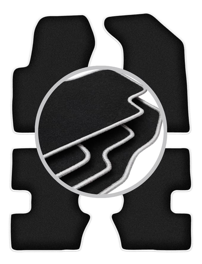 CARLUX-SILVER automatten voor: Jeep Patriot off-road (2006-2016)