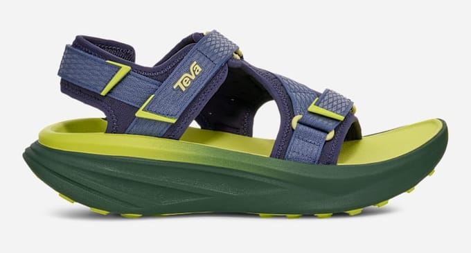 Teva Aventrail R2T Sandalen in Navy/Green Multi voor Heren, Maat 45.5