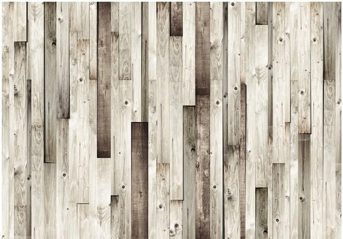Fotobehang - Wooden floor.