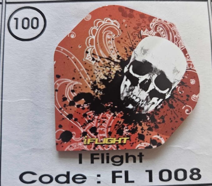 Dart Flights - 10 sets (30 stuks) - 100 micron - 1008