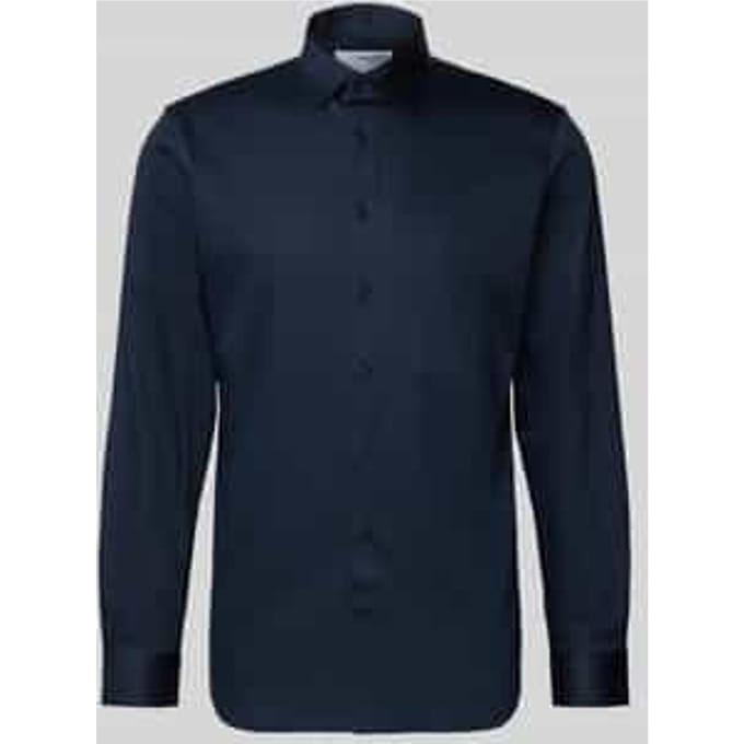 slim fit zakelijk overhemd van katoenmix model 'FILIP'