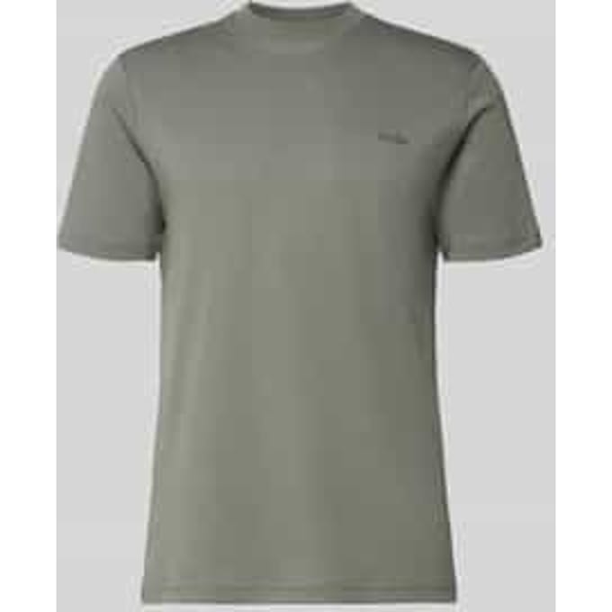 regular fit T-shirt van zuiver katoen model 'TE_INTERLOCK'