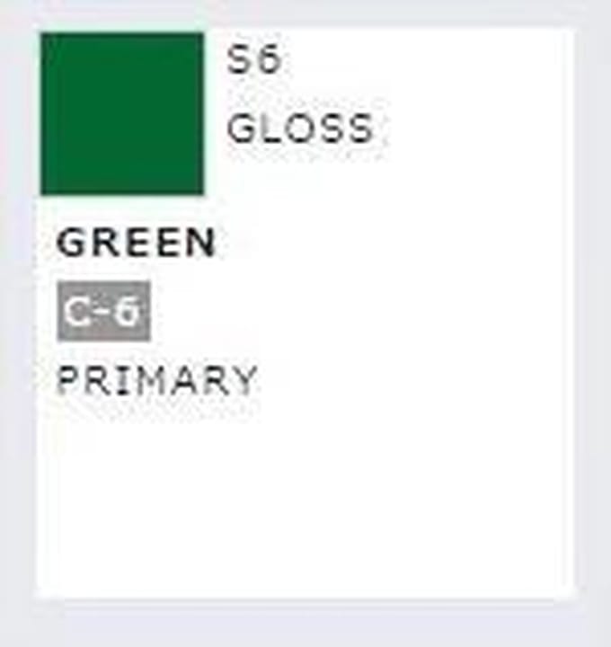 Gunze S-006 - Mr. Color Spray 100 ml Green - Spuitbus voor Plastic Modelbouw