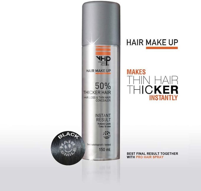Hair Make-Up spray (Zwart)