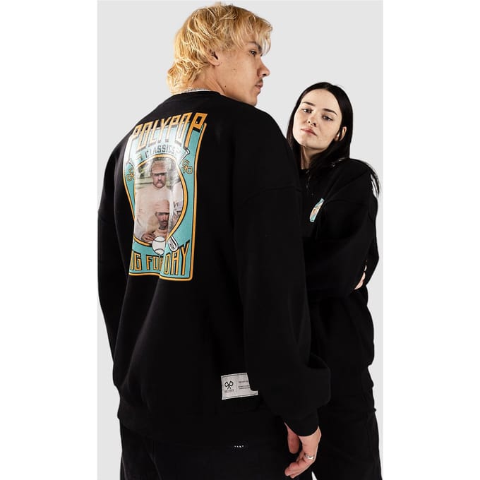 Polypop King For A Day Sweater zwart