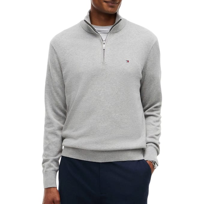Tommy Hilfiger Pima Cotton Cashmere Sweater Heren
