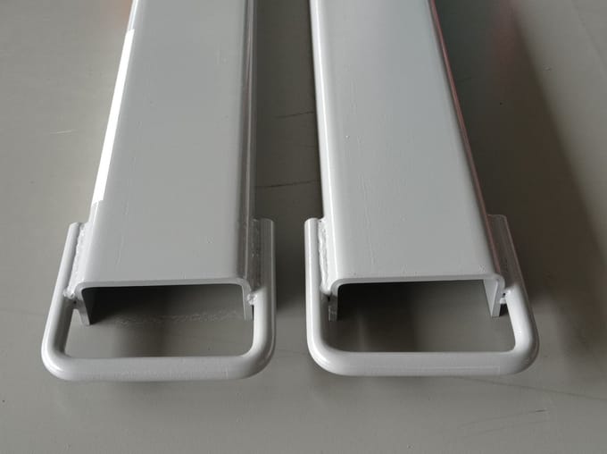Verlengvorken 2435mm voor heftruck van 150 x 50mm MW Tools VV24150