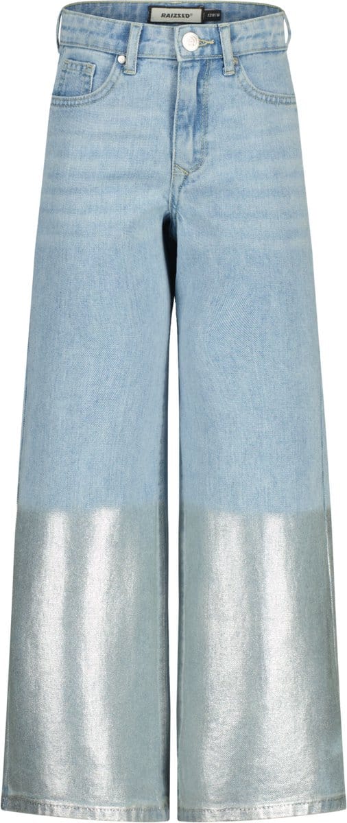 Raizzed meisjes spijkerbroek Light Blue Stone Extra wide leg