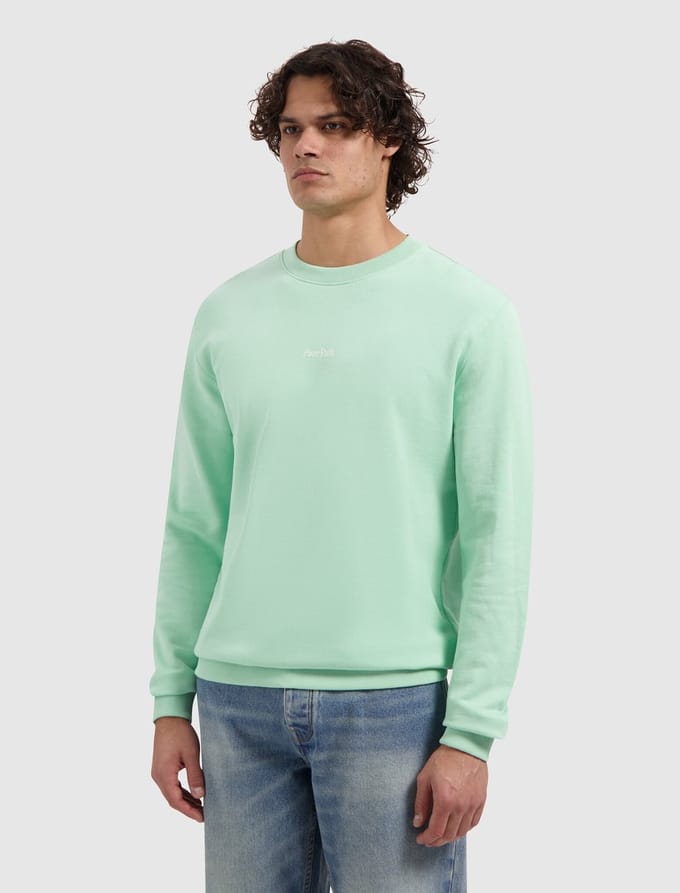 Pure Path Sweater Trio of Flowers Mint (26010309 - 14)
