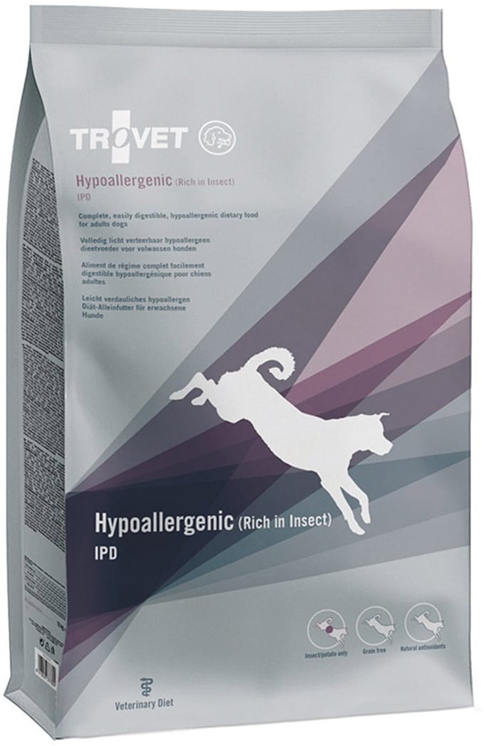 TROVET Hypoallergenic IPD (Insect) Hond - 2 x 10 kg