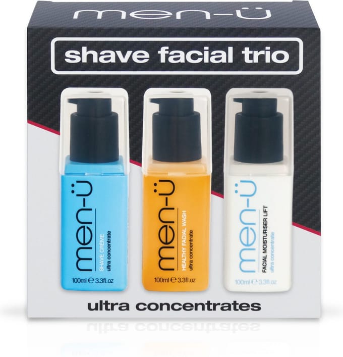 Men-U Shave Facial Trio Gift Set 300 ml.