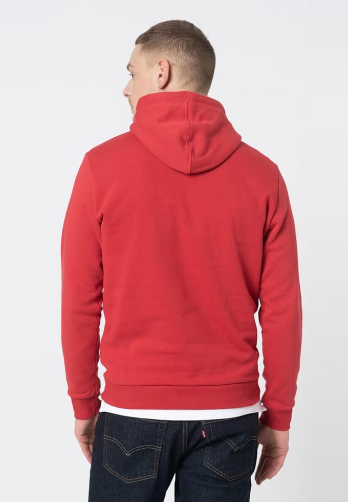 Diesel S Agnes BRO Heren Sweat Hoodie in Rood