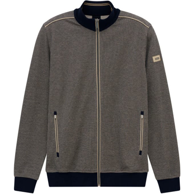 Bugatti Herren Jacke Wirk  Blauw 8750-15142e