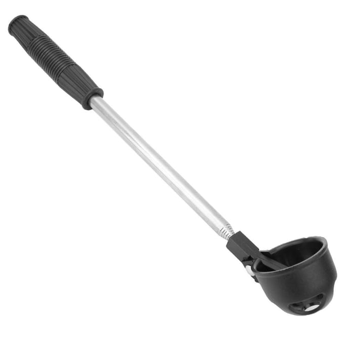 Lichtgewicht 8 Secties Roestvrij Staal Telescopisch Uitschuifbaar Draagbare Golfbal Vanger Retriever white