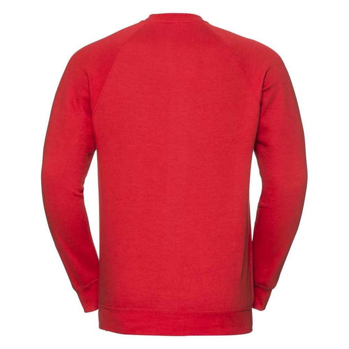 Russell Heren Spotshield Raglan Sweatshirt (Helder rood)