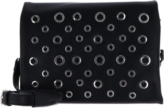SEIDENFELT MANUFAKTUR Schoudertas Vinje Crossbag Black Zwart