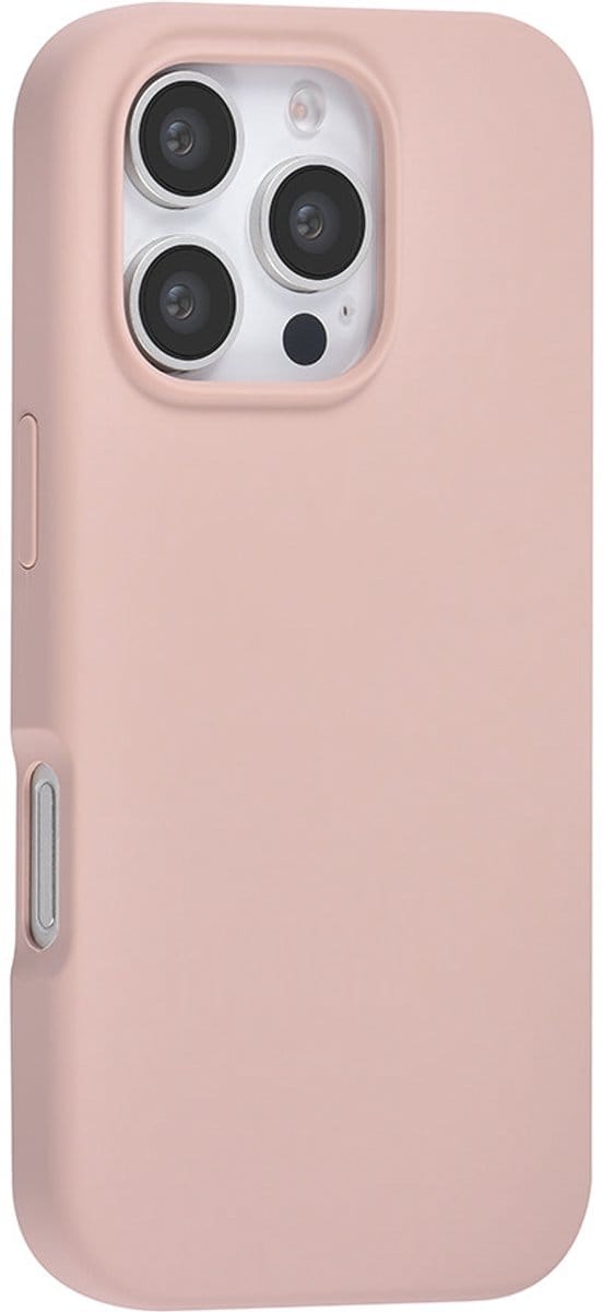 TUNIQ - iPhone 16 Pro - Backcase - Premium Liquid - silicone - Roze