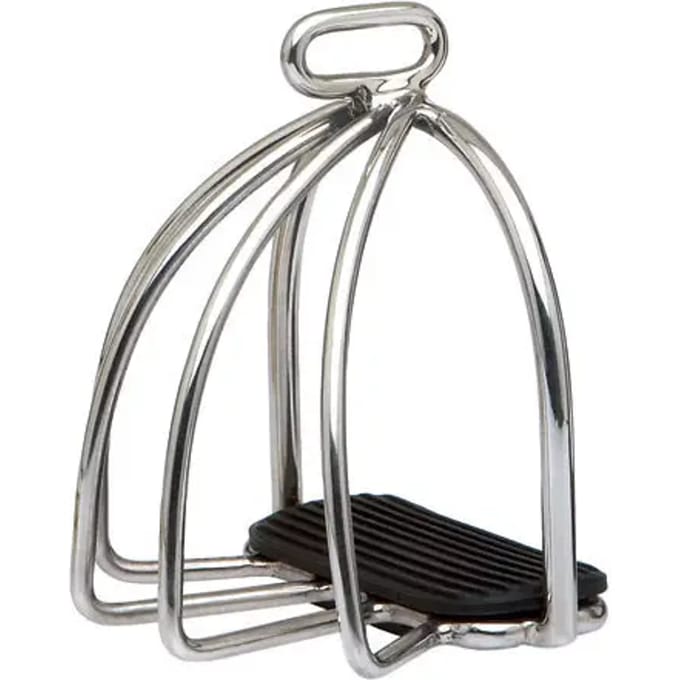 Sefton Stainless Steel Camargue Stijgbeugels Zilver 11.5 cm