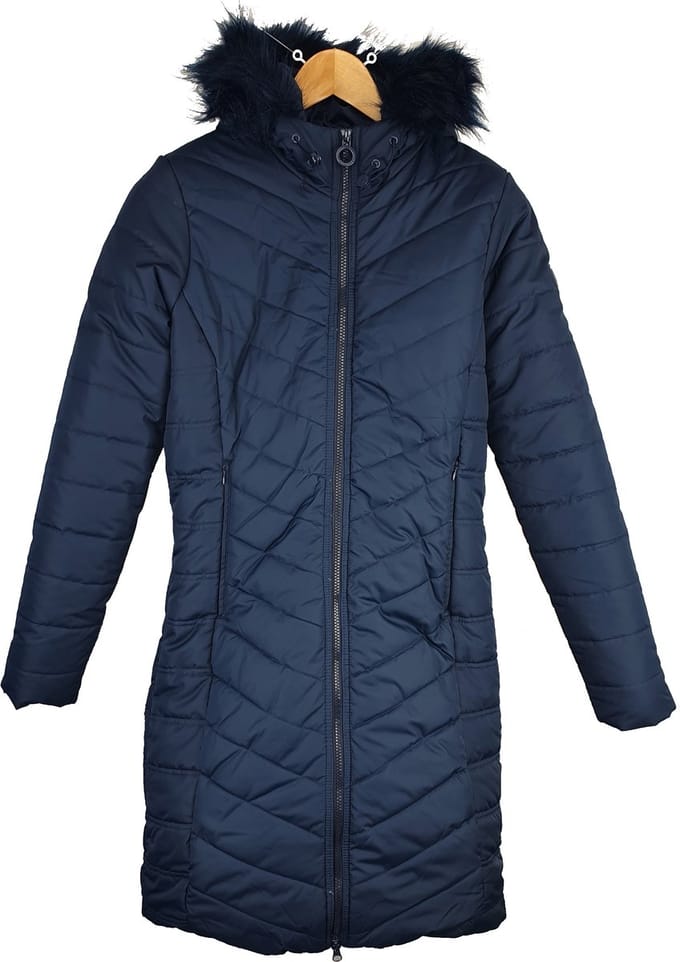 Regatta Dames Ffion Winterjas Navy Blauw Maat S / 36