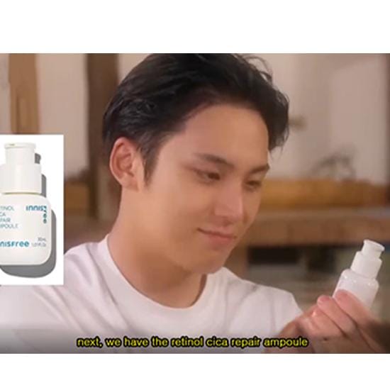 INNISFREE Retinol Cica Ampoule Huidvernieuwing & Verzachtende Verzorging Serum 30ml white
