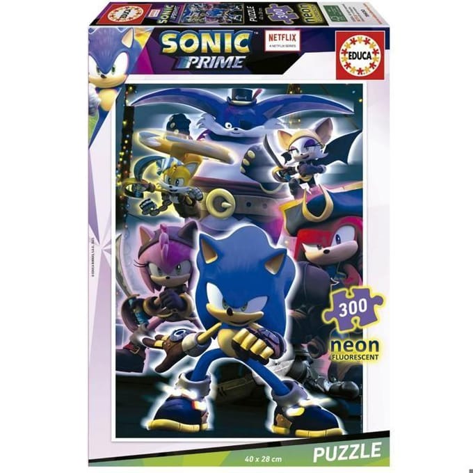 EDUCA - puzzel - 300 stuks - NEON SONIC