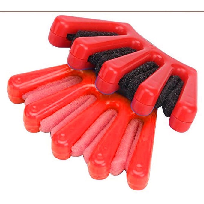 Draagbaar Roller Haarstyling Tool DIY Bruid Haarvlechter Twist Vlecht Maker Rood rood