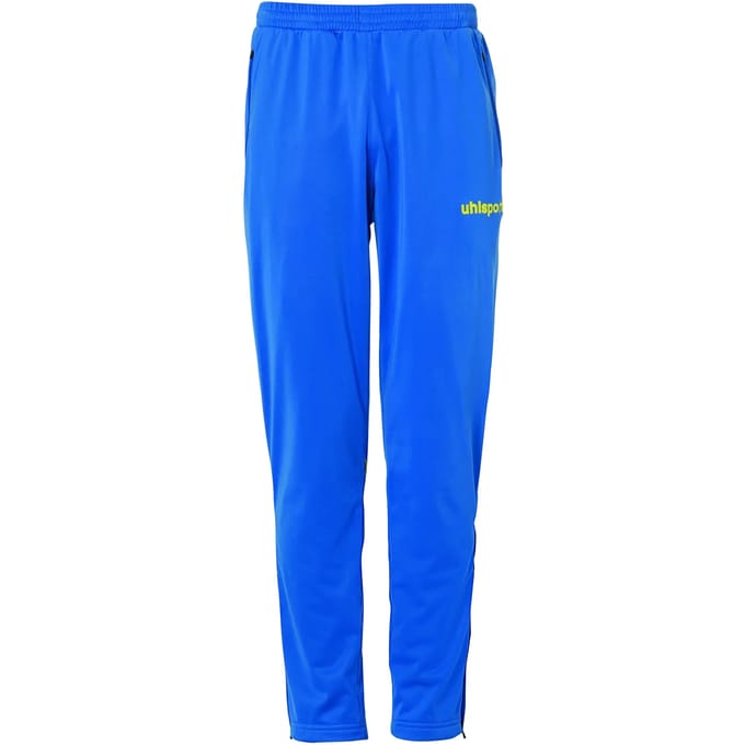 Uhlsport Stream 22 Polyesterbroek Kinderen - Royal / Geel | Maat: 152