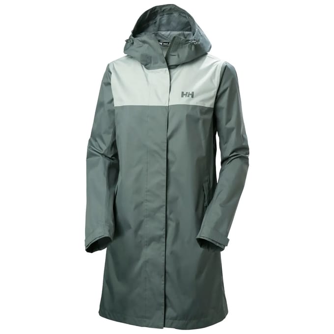 Helly Hansen Vancouver Regenjas Groen,Grijs M Vrouw