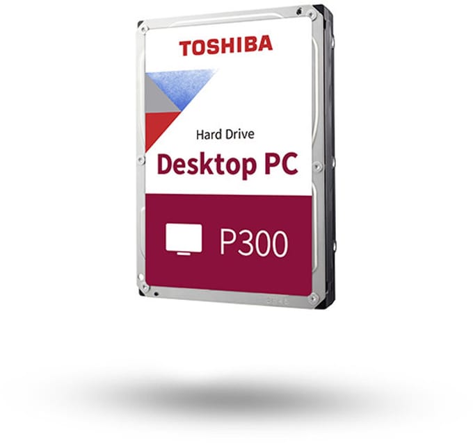 Toshiba P300 Desktop PC - 2TB - Harde schijf - HDWD220UZSVA - SATA-600 - 3.5"