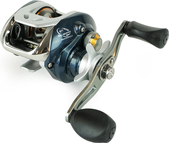 X2 Sirocco 301LH Baitcasting Reel - Linkshandige Baitcast Reel , Lichtgewicht Ontwerp