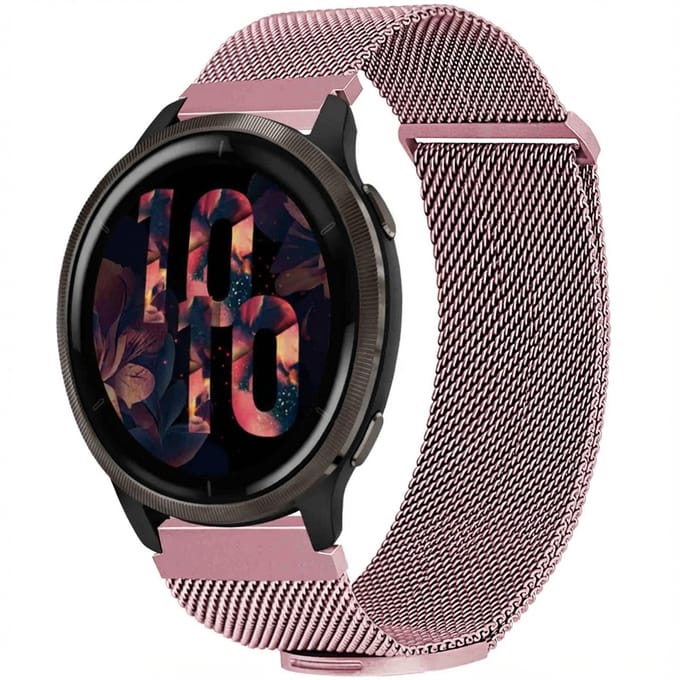 imoshion Milanees magnetisch bandje - Universeel 22 mm aansluiting - Maat M - Roze