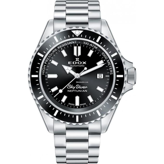 Edox Neptunian 80120-3NM-NIN Skydiver Neptunian Horloge