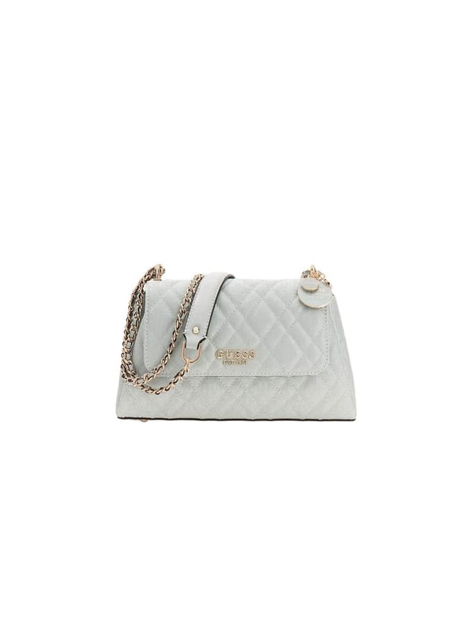 Guess Isemay Crossbodytas Medium Dames - Imitatieleer - Blauw
