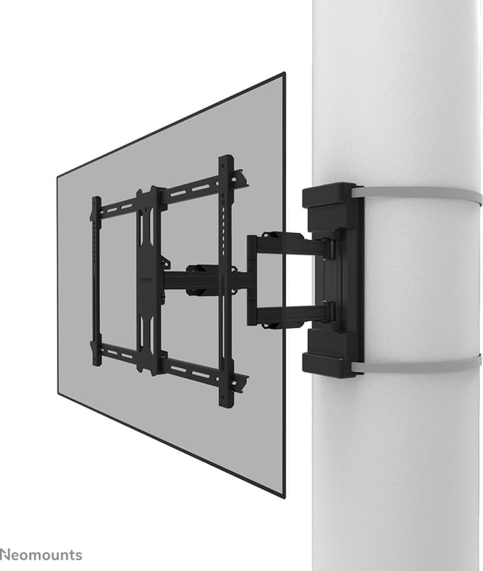 Neomounts Select WL40S-910BL16 - Montage kit - for flat panel - full motion - Zwart - Max 45 kg - recommended for 70"