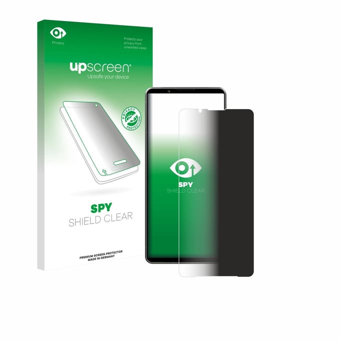 upscreen - privacy screenprotector voor Sony Xperia 1 VII - Folie Beschermfolie Blauwlichtfilter