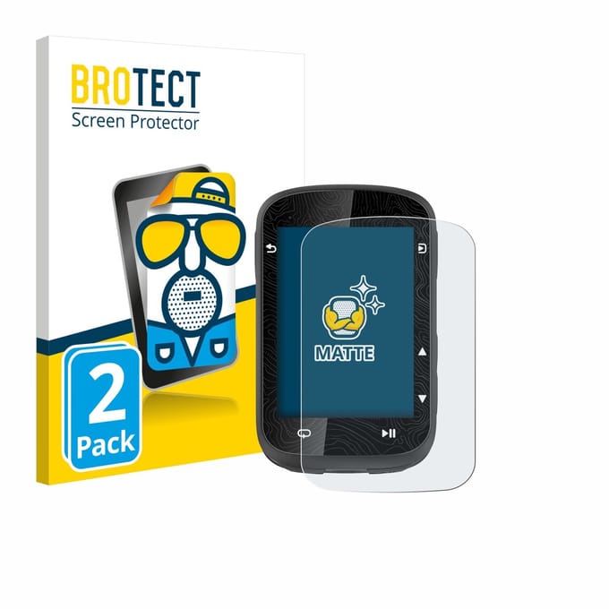 BROTECT - Screenprotector voor CooSpo CS600-BK - Folie Beschermfolie matte 2 Stuks